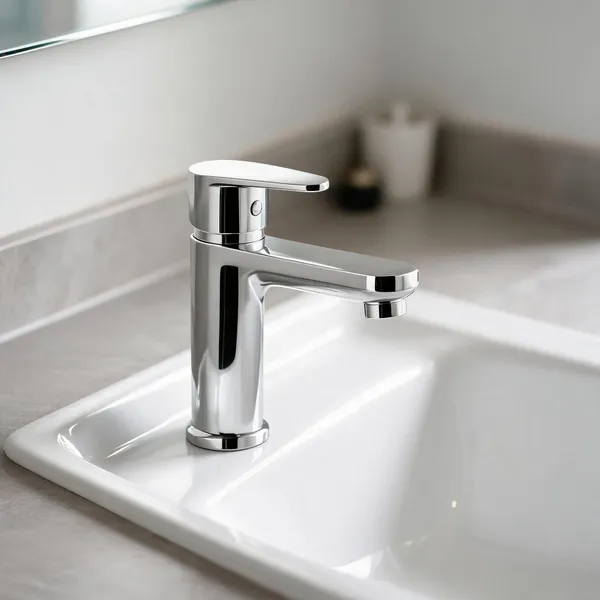 Metal_Chrome_Finish_Single_Lever_Basin_Faucet_6_Inch