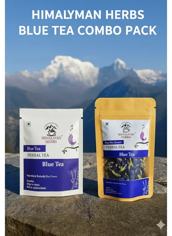 Combo_of_Blue_Pea_Flower_Herbal_Tea_Bags_and_Leafs_|_15_bags_+_30gm