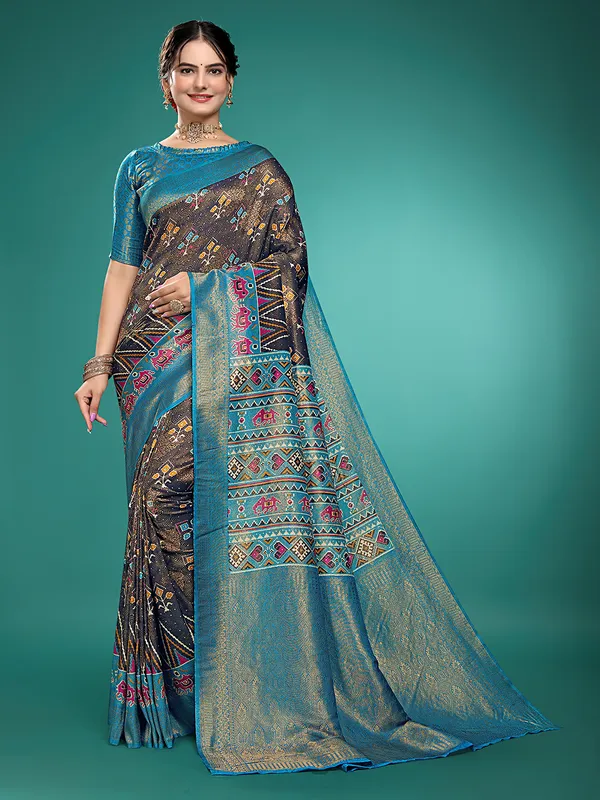 Premium_Nylon_Softy__Banarasi_Silk_Sarees_new_collection_for_wedding_Occasion_with_Gold_Tone_Zari_work_in_a_elegant_Black_Colour_||_Best_collection_of_Sarees_for_women_at_Lowest_Prices_with_Free_Shipping_||_COD_also_available