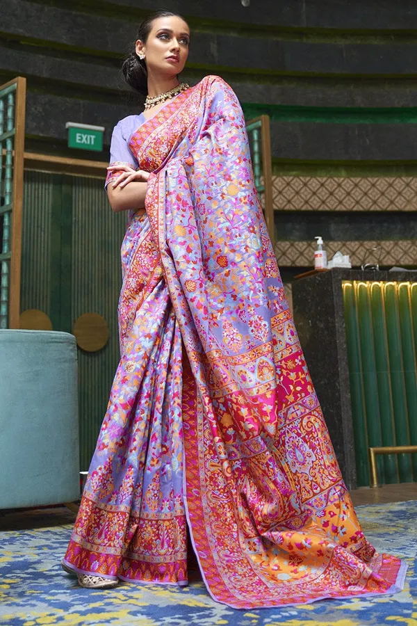 Lavender_Cotton_Saree_For_Women