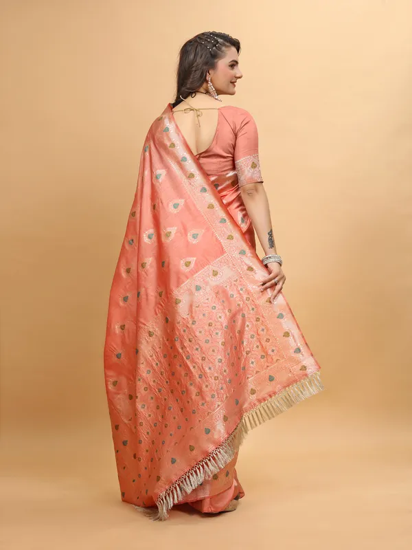 Premium_Cotton_Silk_Sarees_new_collection_for_wedding_Occasion_with_Crustal_Tone_Zari_work_in_a_Bright_and_Beautiful_color