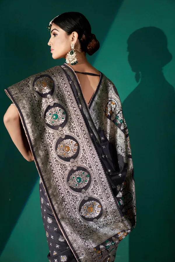 Black_Dola_Saree_For_Women
