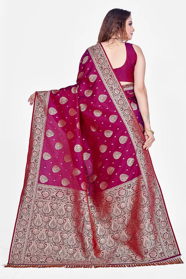 Purple_Banarsi_Silk_Saree_For_Women