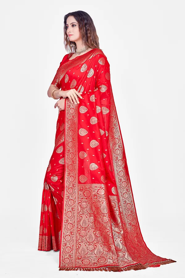 Red_Banarsi_Silk_Saree_For_Women
