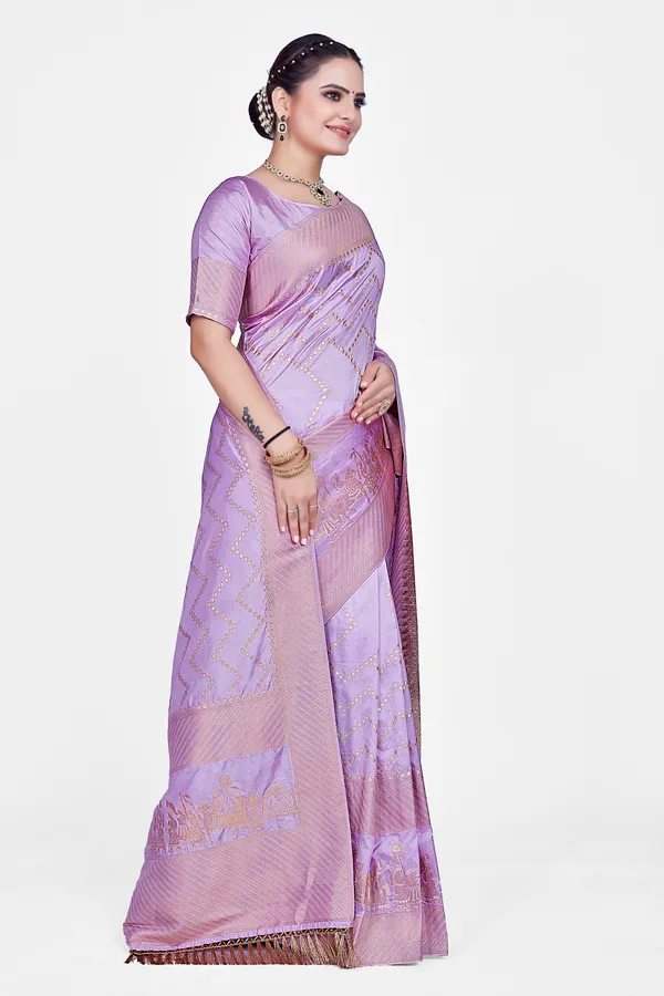 Lavender_Dola_Saree_For_Women