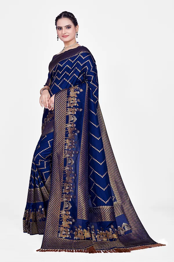 Blue_Dola_Saree_For_Women