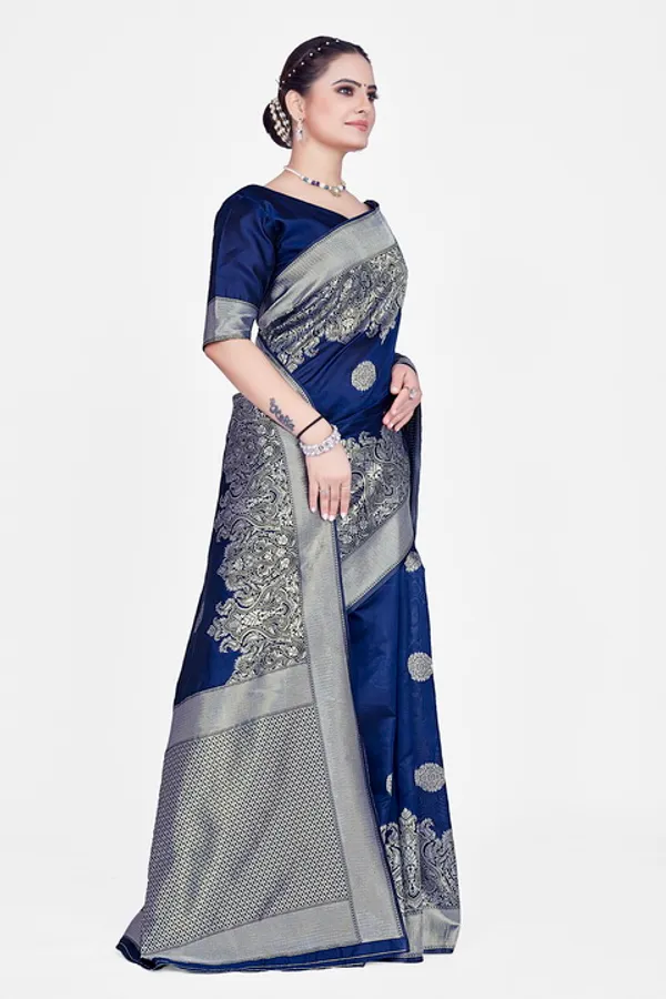 Blue_Dola_Saree_For_Women