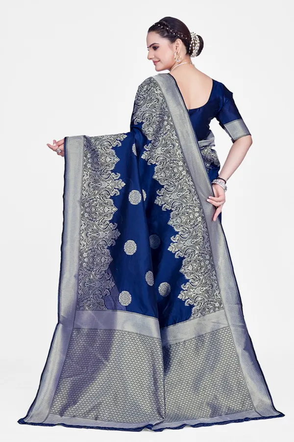 Blue_Dola_Saree_For_Women