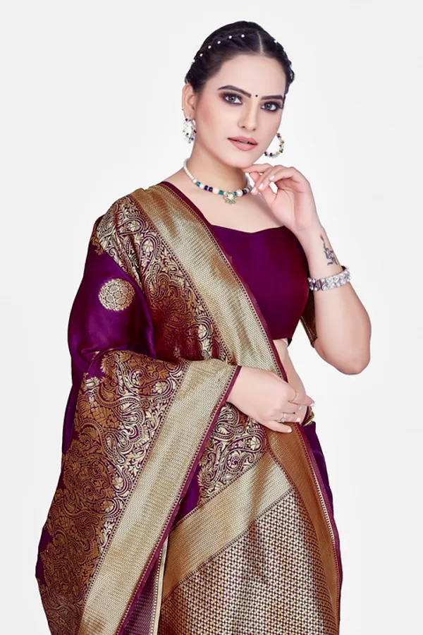 Purple_Dola_Saree_For_Women