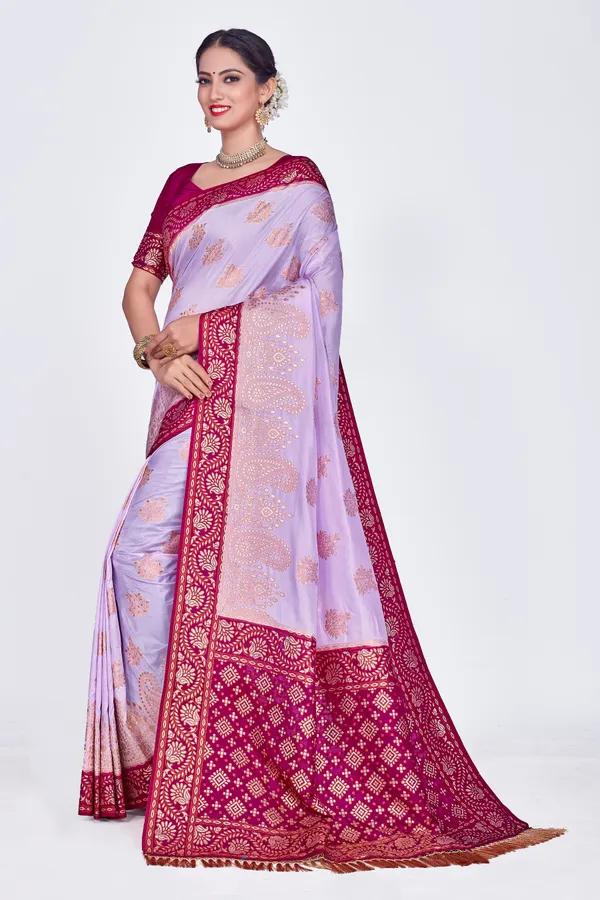 Lavender_Dola_Saree_For_Women