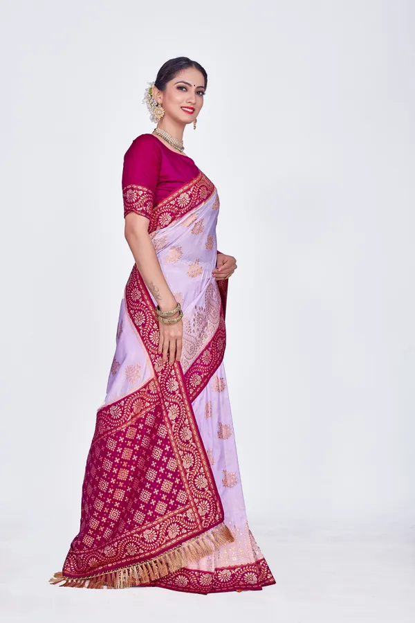 Lavender_Dola_Saree_For_Women