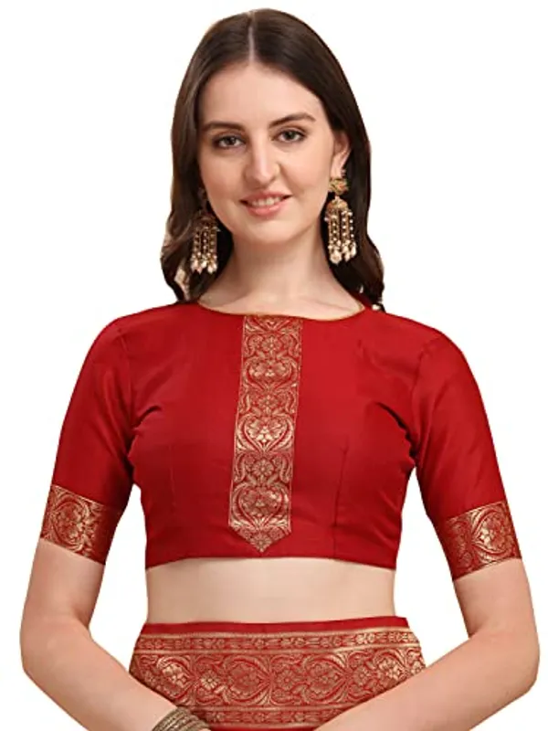 Maroon_Dola_Saree_For_Women