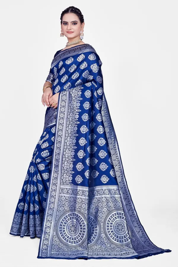 Blue_Dola_Saree_For_Women