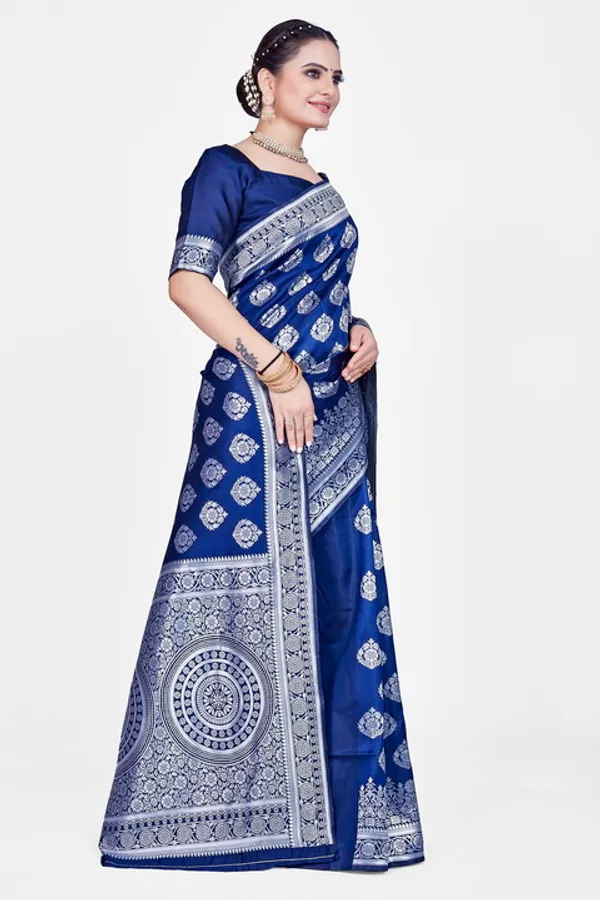 Blue_Dola_Saree_For_Women