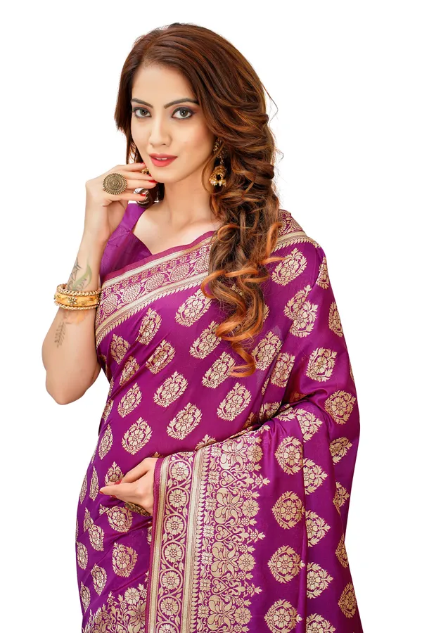 Purple_Dola_Saree_For_Women