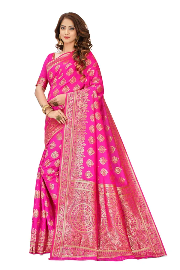 Pink_Dola_Saree_For_Women