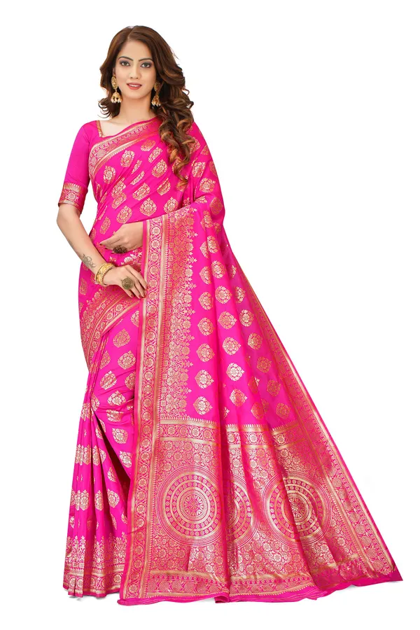 Pink_Dola_Saree_For_Women