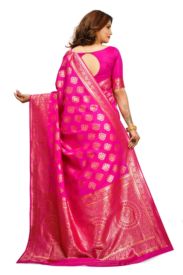 Pink_Dola_Saree_For_Women