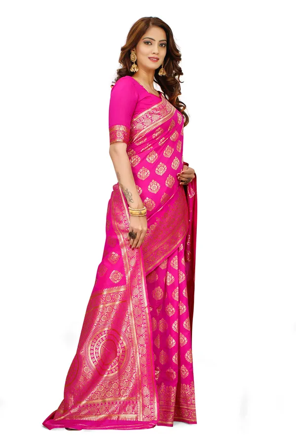 Pink_Dola_Saree_For_Women