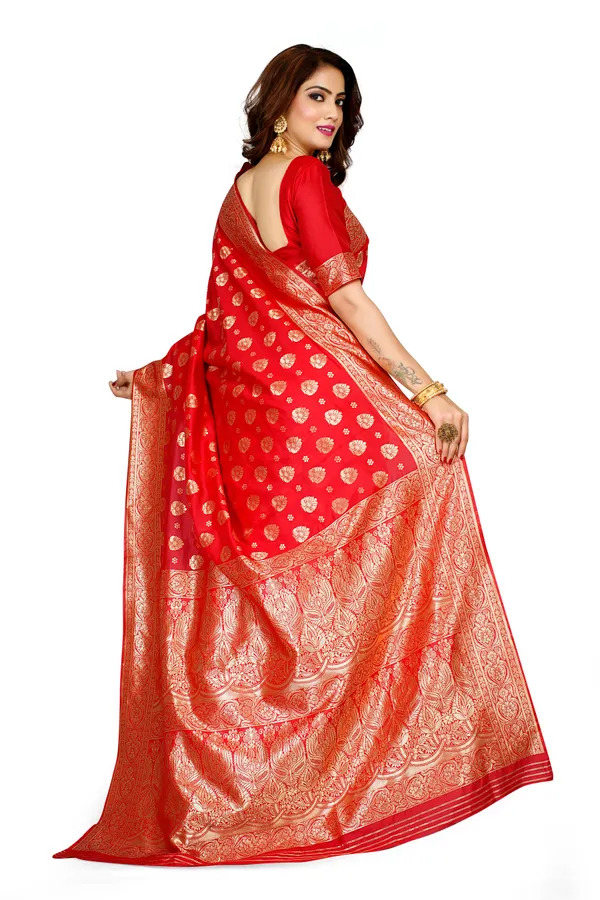 Maroon_Dola_Saree_For_Women