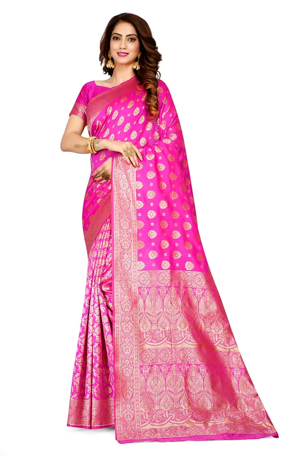 Pink_Dola_Saree_For_Women