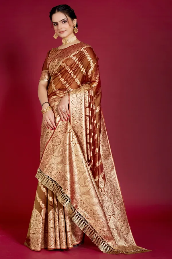 Coffee_Dola_Saree_For_Women