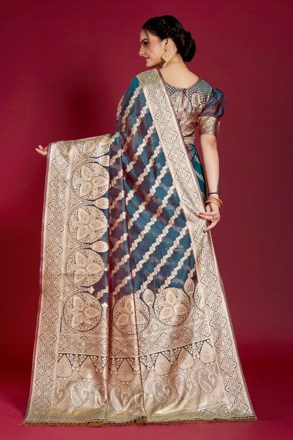 Multi_Color_Dola_Saree_For_Women