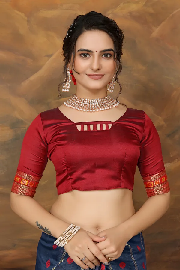 Blue_Cotton_Saree_For_Women