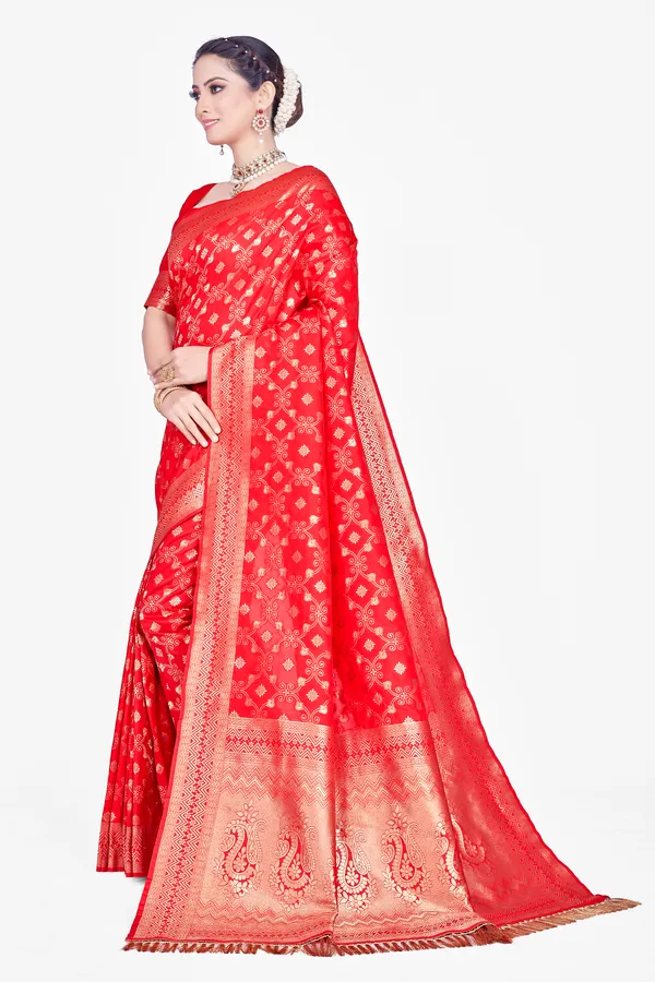 Red_Banarsi_Silk_Saree_For_Women