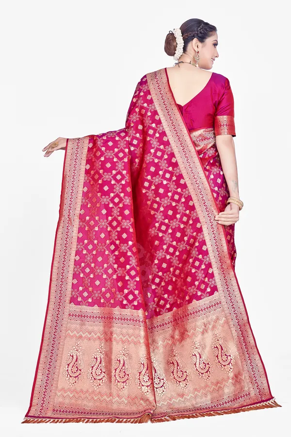 Red_Banarsi_Silk_Saree_For_Women