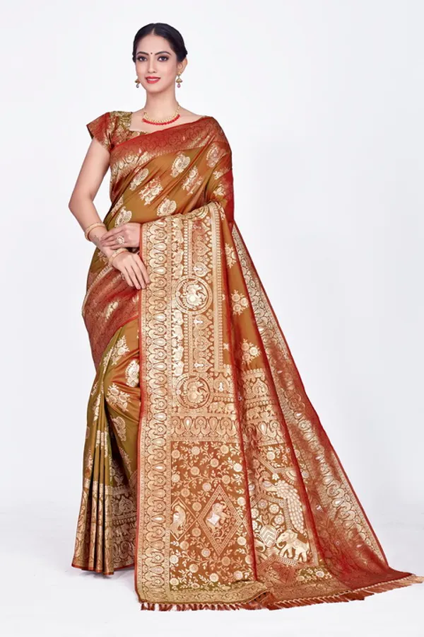 Red_Banarsi_Silk_Saree_For_Women