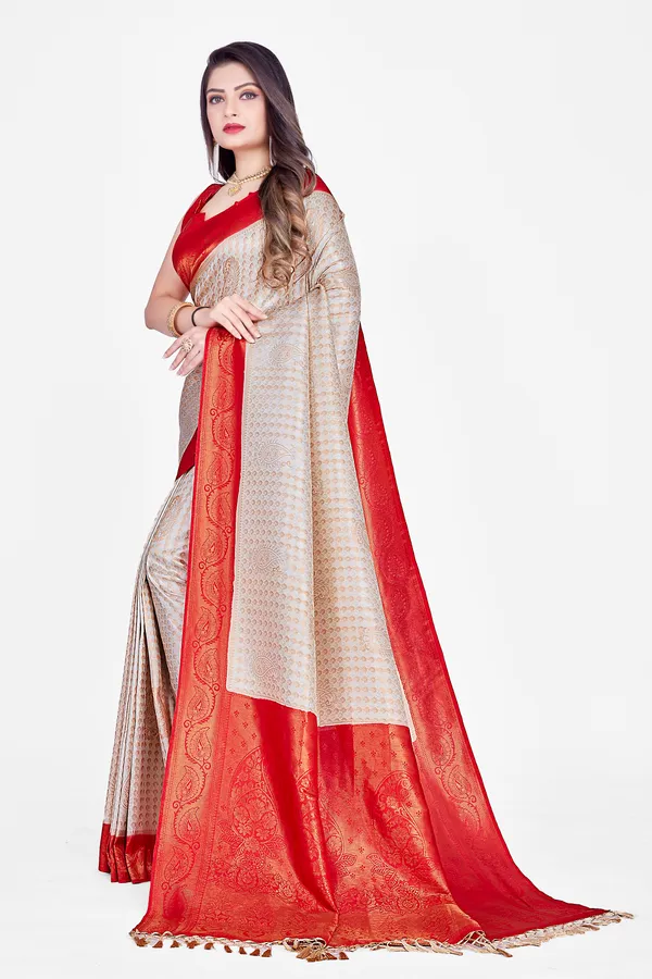 Off_White_Nylon_Softy_Saree_For_Women