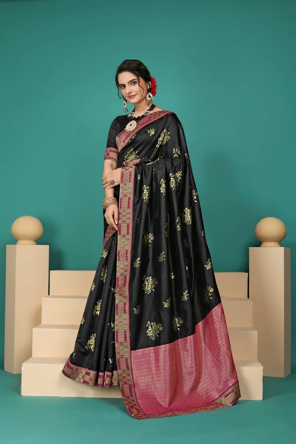 Black_Cotton_Saree_For_Women