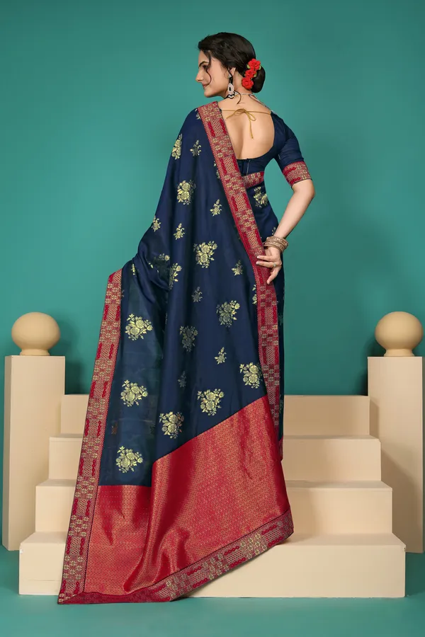 Blue_Cotton_Saree_For_Women