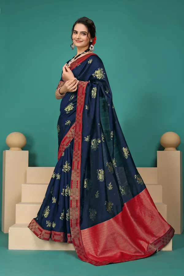 Blue_Cotton_Saree_For_Women