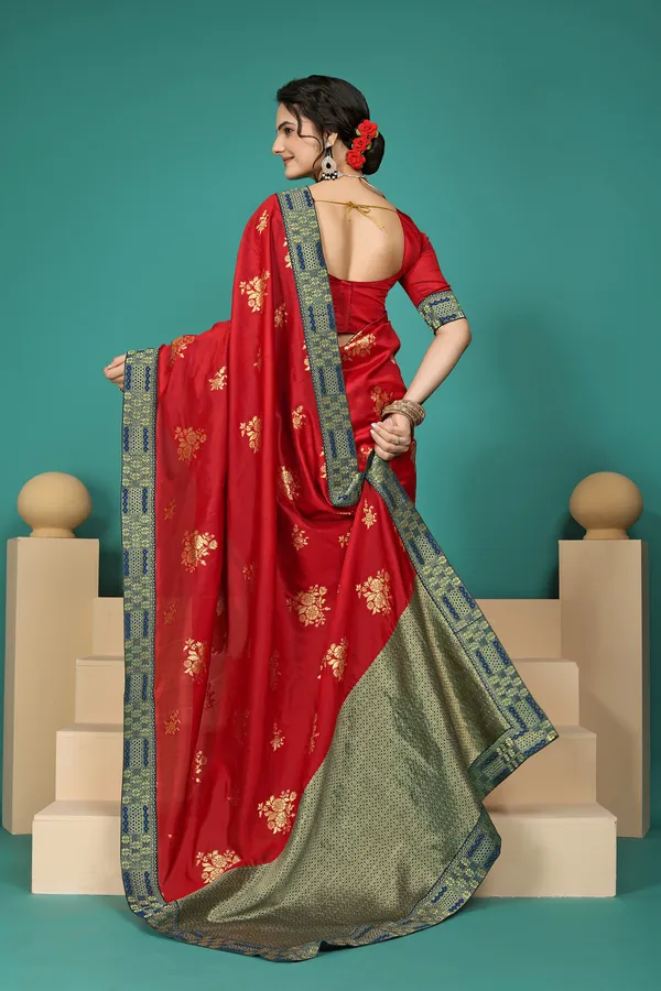 Red_Cotton_Saree_For_Women