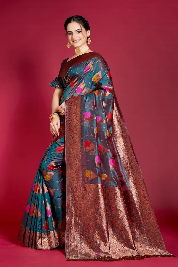 Lightweight_Designer_Organza_Saree_with_Blouse_Piece_|_Perfect_Saree_for_Women