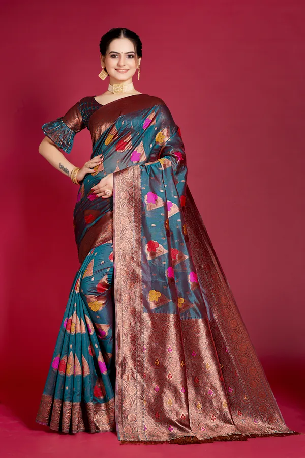 Lightweight_Designer_Organza_Saree_with_Blouse_Piece_|_Perfect_Saree_for_Women