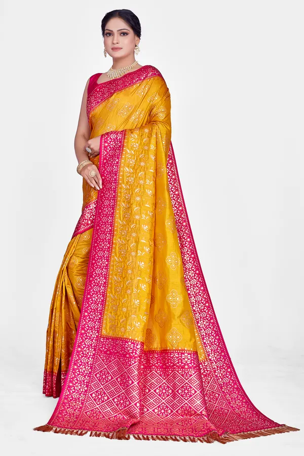 Premium_Dola_silk_saree_with_Gold_tone_zari_work