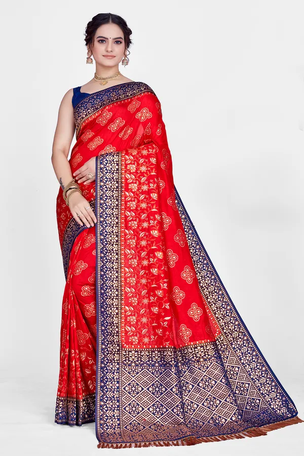 Premium_Dola_silk_saree_with_Gold_tone_zari_work