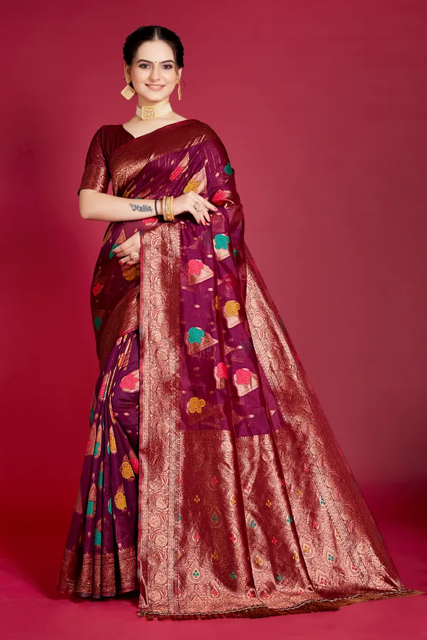 Lightweight_Designer_Organza_Saree_with_Blouse_Piece_|_Perfect_Saree_for_Women
