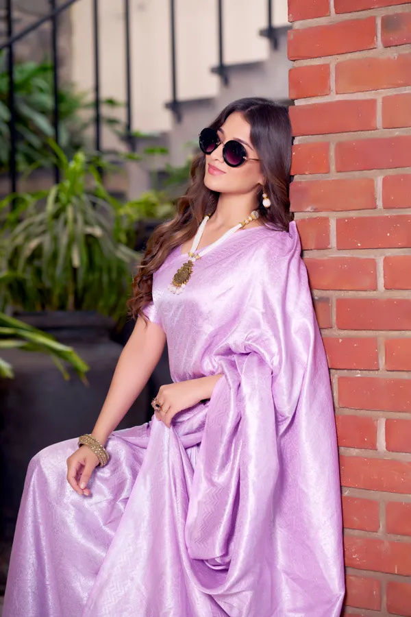 Premium_Nylon_saree_with_tassals_work