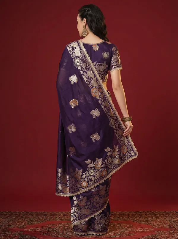 Royal_Purple_Silk_Saree_with_Scalloped_Zari_Border