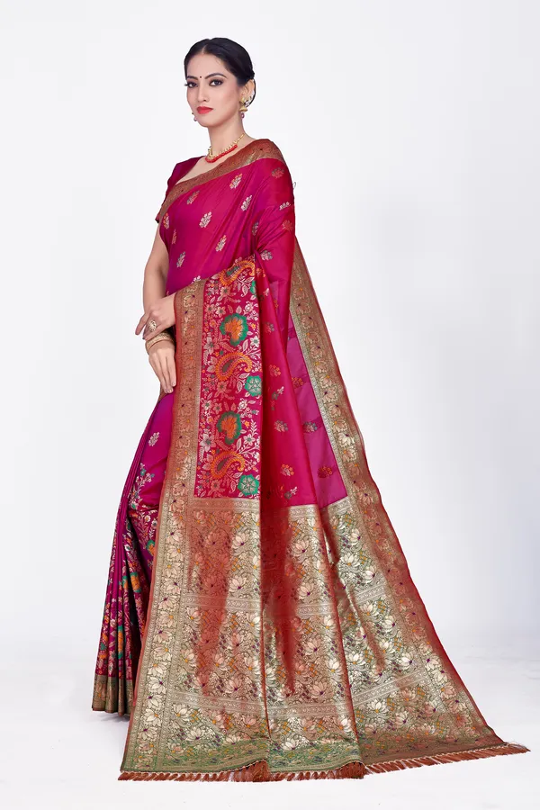 Premium_Banarsi_Silk_saree_,_Unique_design_with_multicolour,_premium_Zari_work