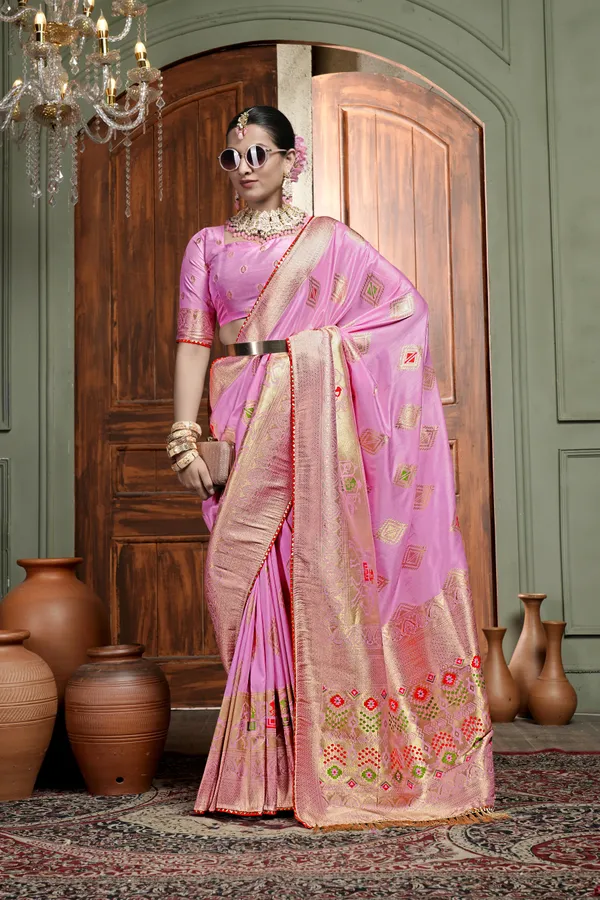 Pink_Dola_Saree_For_Women
