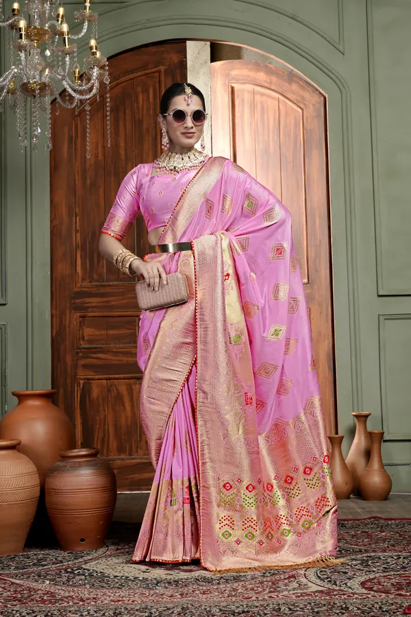 Pink_Dola_Saree_For_Women