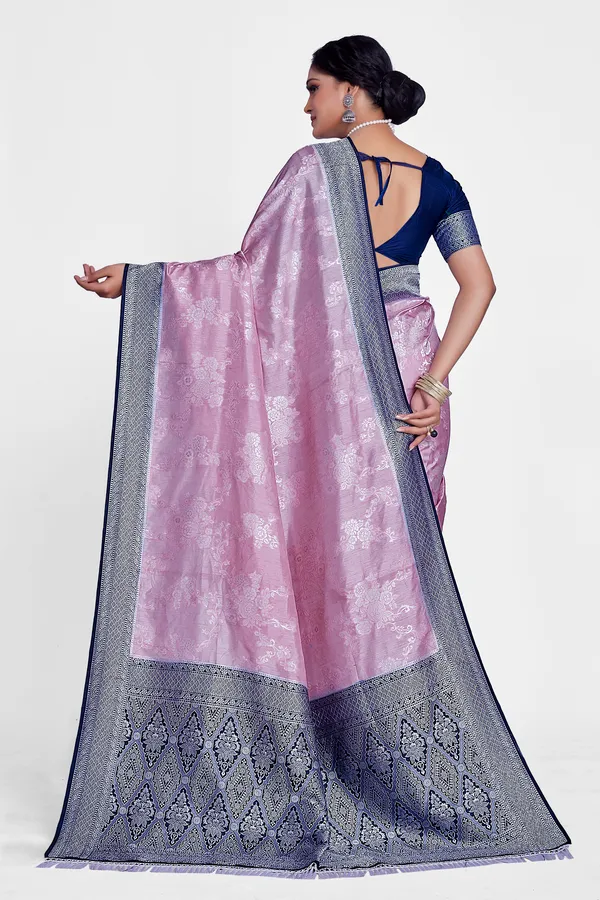 crystal_silk_lavender_Saree_For_Women
