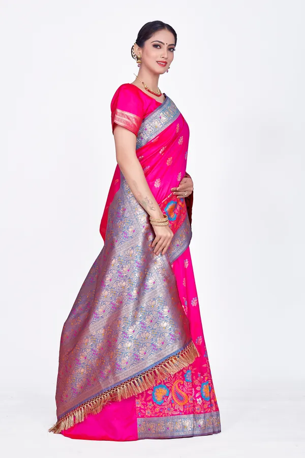 Premium_Banarsi_Silk_saree_,_Unique_design_with_multicolour,_premium_Zari_work