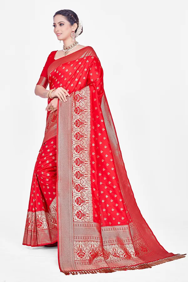 Nazoya_Red_Saree_For_Women