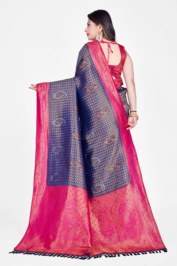 Designer_Banarasi_Saree_for_Elegant_Look_By_AAGIRI